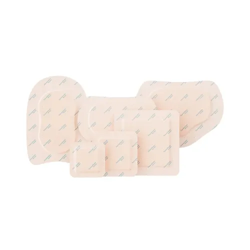 Convafoam Border - 19,8 x 14 cm—Pěnové Krytí, Hydrofiber, superabsorpční se silikonovým okrajem, 5 ks