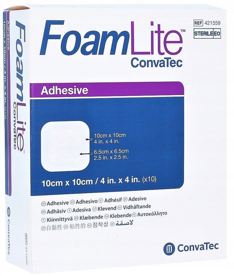 Foam Lite - 8 x 8 cm—Pěnové krytí, 10 ks
