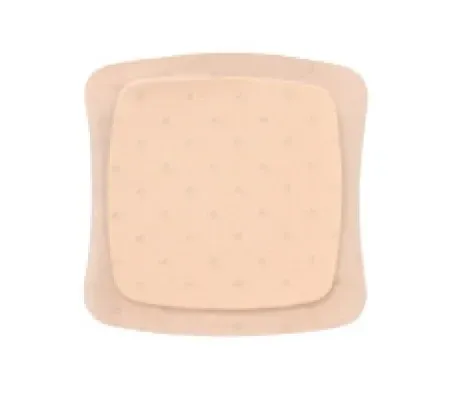 Aquacel Ag Foam Adhezivní - 10 x 10 cm—Pěnové krytí s technologií Hydrofiber a se stříbrem, 10 ks