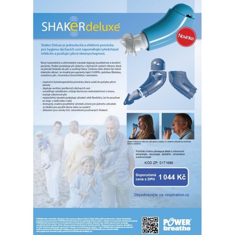 Respirašní Shaker Deluxe Kids—Oscilační výdechová pomůcka