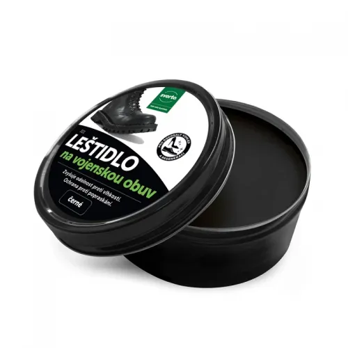 321 Leštidlo na vojenskou obuv 250g černé