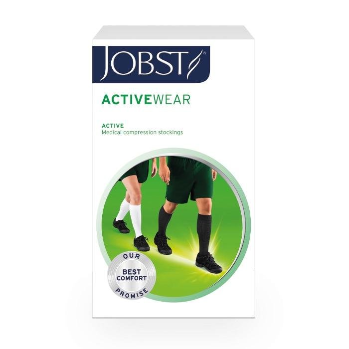 Lýtkové punčochy JOBST ActiveWear I.KT—Barva bíla, velikost L