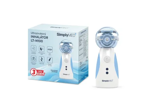 SimplyMed Ultrazvukový inhalátor—Model: LT-N100