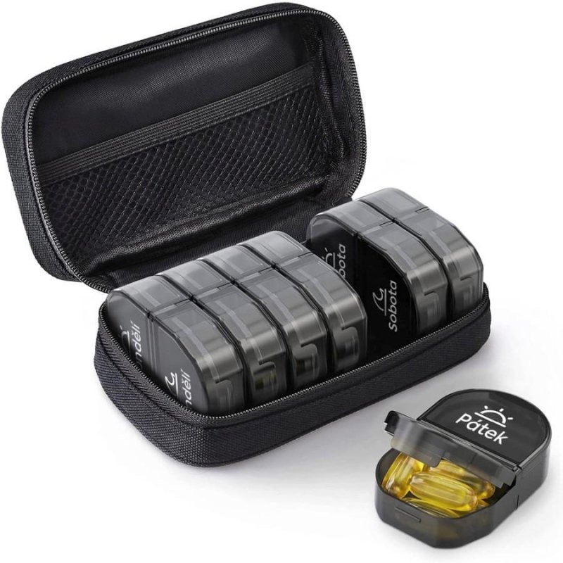 SimplyMed Dávkovač léků týdenní L018-Travel—1ks
