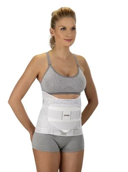 Ortex ortéza bederní TL Toracolumbal 011B - S—Dvoudílná elastická bederní ortéza s plastovou pelotou