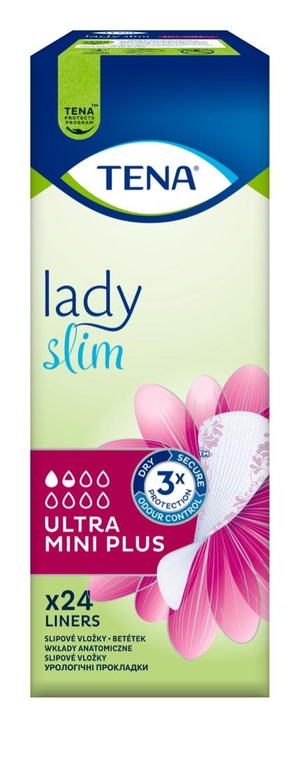 TENA Lady Slim Ultra Mini Plus—Vložky absorbční 24 ks