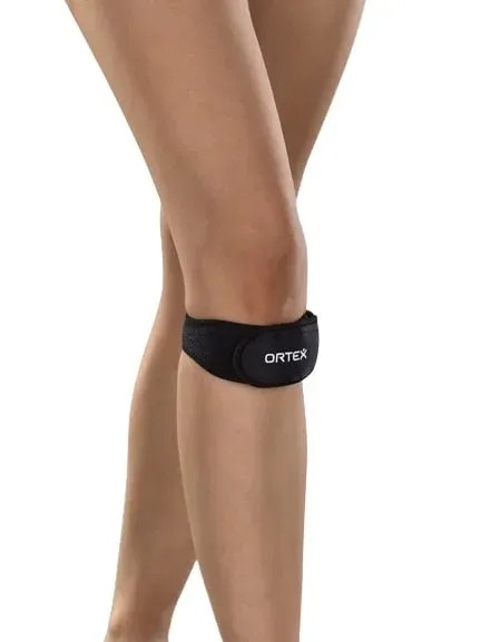 Ortex páska infrapatelární 026 - L—Textilní infrapatelární páska se suchými zipy