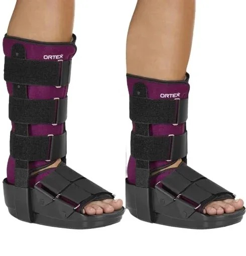 Ortex ortéza hlezenního kloubu krátká 06F - M—Ortéza pro pevnou fixaci hlezenního kloubu s duralovými dlahami