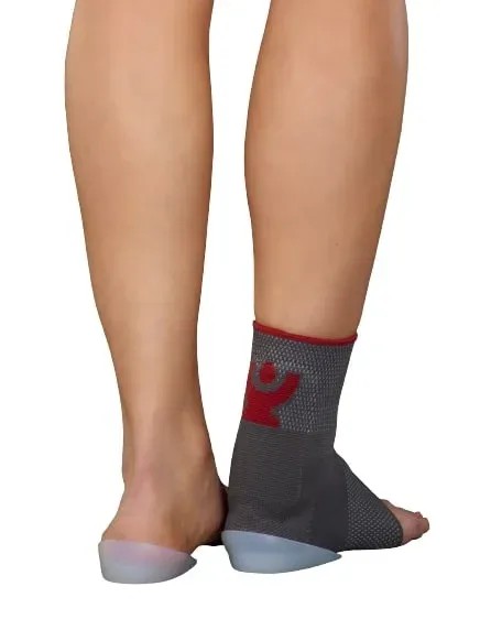 Ortex ortéza Achillovy šlachy 06H - XXL levá—Úpletová pružná ortéza k fixaci Achillovy šlachy se silikonovou vložkou