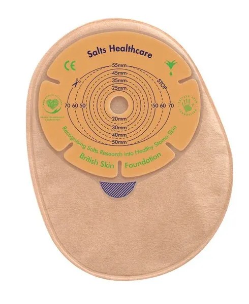 Jednodílný sáček Confidence Natural Advance 30 ks—Malý, uzavřený, s chlopní, otvor 13-70 mm