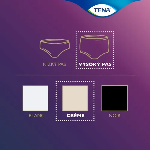 TENA Lady Pants Plus Creme M—Kalhotky Absorpční Natahovací 9ks