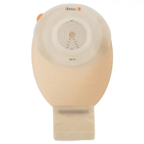 Dansac NovaLife TRE 1 Open Soft Convex 10 ks—Velký, výpustný, s okénkem, béžový, otvor 15-34 mm