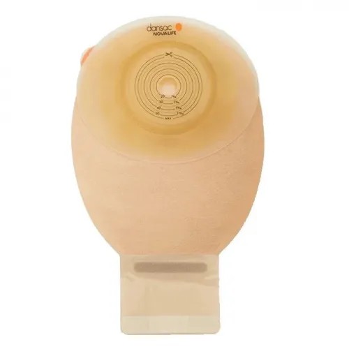 Dansac NovaLife 1 Open Soft Convex EasiView 10 ks—Velký, výpustný, béžový, s okénkem, konvexní, otvor 15-54 mm