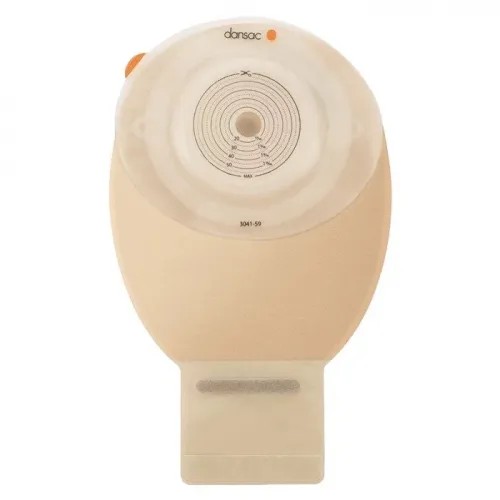 Dansac NovaLife TRE 1 Open Convex EasiView 10 ks—Velký, výpustný, béžový, s okénkem, konvexní, otvor 15-37 mm