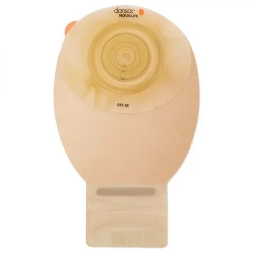 Dansac NovaLife 1 Open Convex 10 ks—Střední, výpustný, béžový, konvexní, otvor 10-46 mm