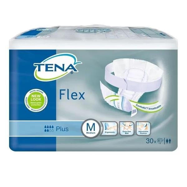 TENA Flex Plus M—Kalhotky absorpční s pásem 30ks