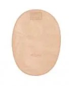 Sáček Natura+ 2D uzavřený s filtrem—Střední, béžový s okénkem, otvor 70 mm, 30 ks