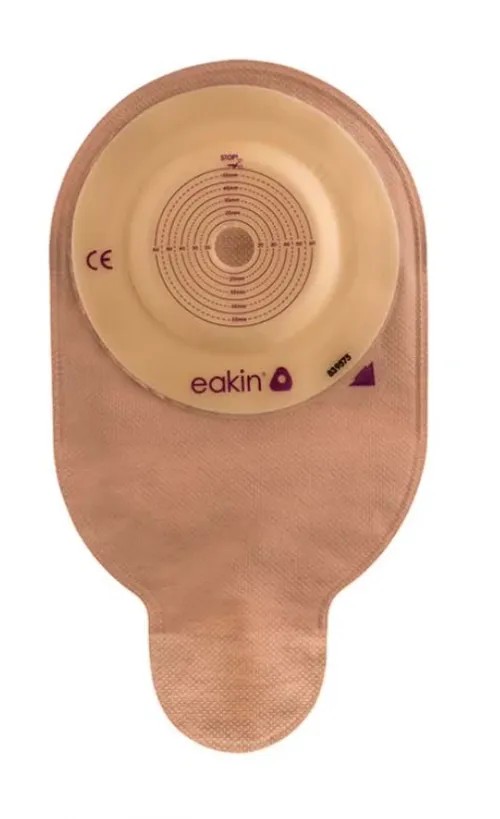 Sáček Pelican 1D Uro Convex urostomický—Střední, měkký konvexní, průhledný, otvor 16-60 mm, 10 ks