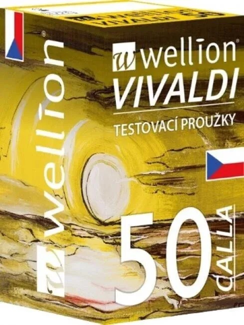 Testovací proužky Wellion CALLA—50 ks
