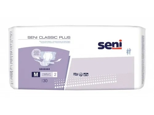 SENI Classic Plus M—Kalhotky absorbční prodyšné noční 30 ks