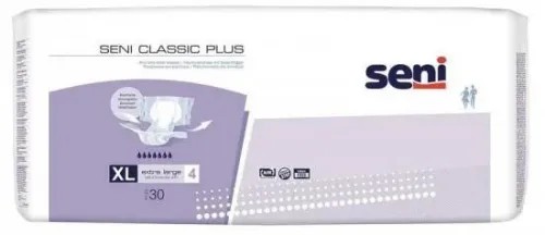 SENI Classic Plus XL—Kalhotky absorbční prodyšné noční 30 ks