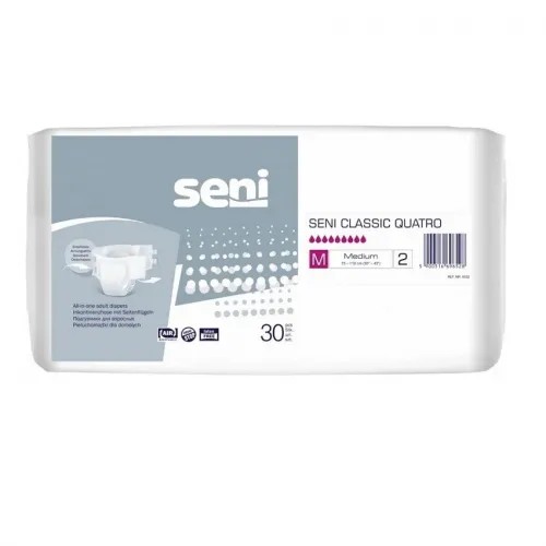 SENI Classic Quatro M—Kalhotky absorbční prodyšné noční 30 ks