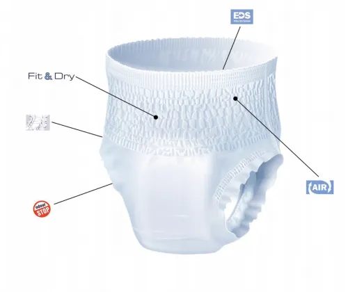 SENI Active Classic L—Kalhotky absorbční natahovací prodyšné 10 ks