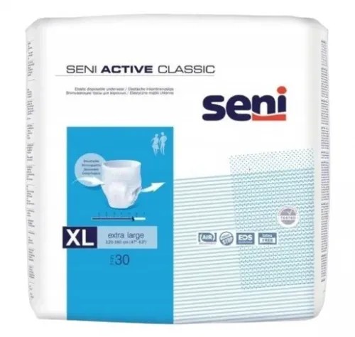 SENI Active Classic XL—Kalhotky absorbční natahovací prodyšné 10 ks