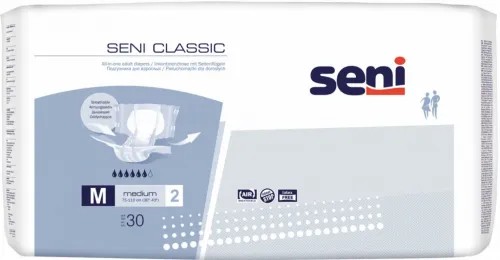 SENI Classic M—Kalhotky absorbční prodyšné denní 30 ks