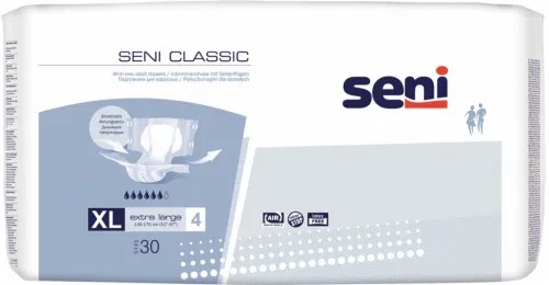 SENI Classic XL—Kalhotky absorbční prodyšné denní 30 ks