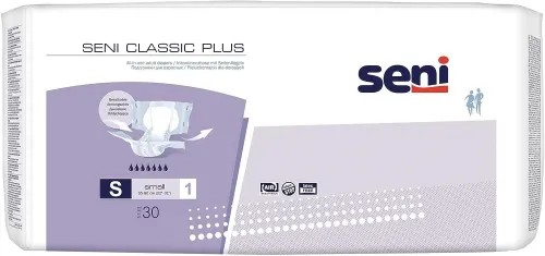 SENI Classic Plus S—Kalhotky absorbční prodyšné noční 30 ks