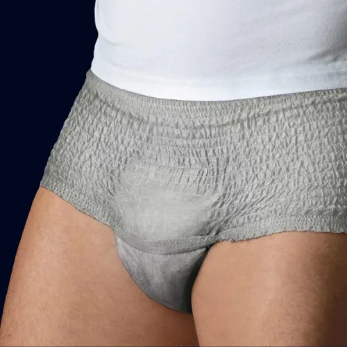 TENA Men Pants Normal Grey S/M—Kalhotky absorbční natahovácí 9 ks