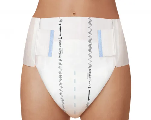 Molicare Elastic 10 kapek M—Kalhotky absorpční zalepovací s elastickými bočními pásy, 14 ks