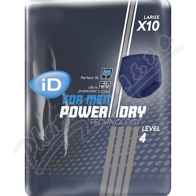 iD Pants for Men Level 4 L—Kalhotky natahovací absorpční 12 ks