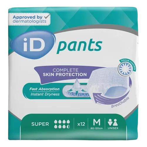iD Pants Super M—Kalhotky natahovací absorpční 12 ks