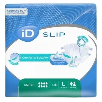 ID Slip Super L—Kalhotky apsorpční zalepovací 15 ks