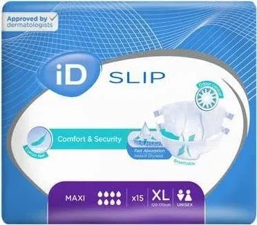 ID Slip Maxi XL—Kalhotky apsorpční zalepovací 15 ks