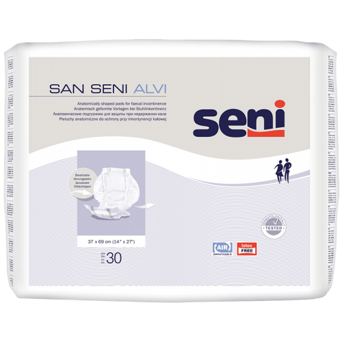 SENI San Alvi—Vložná plena pro inkontinenci stolice 30 ks