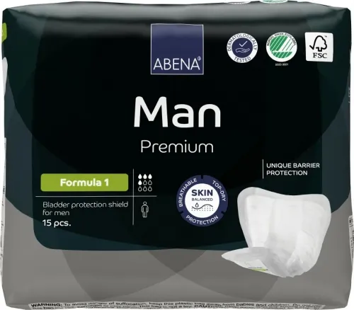 Abena Man Premium Formula 1—Vložky absorbční pro muže 15 Ks