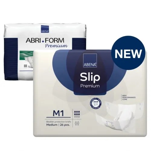 Abena Slip Premium M1—Kalhotky zalepovací absorpční prodyšné 26 Ks