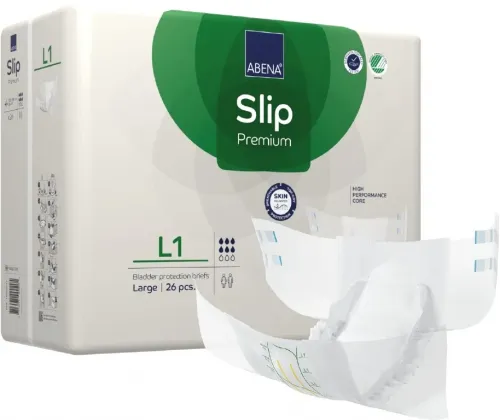 Abena Slip Premium L1—Kalhotky zalepovací absorpční prodyšné 26 Ks