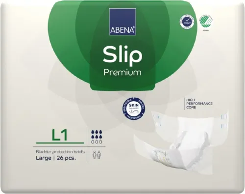 Abena Slip Premium L1—Kalhotky zalepovací absorpční prodyšné 26 Ks