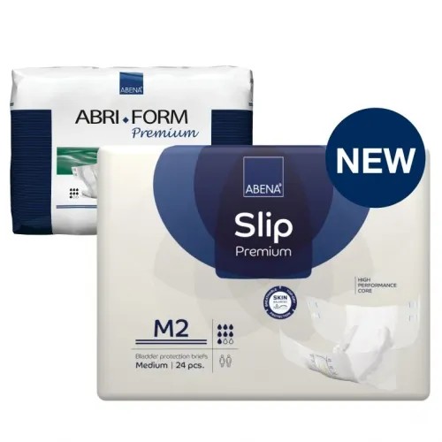 Abena Slip Premium M2—Kalhotky zalepovací absorpční prodyšné 24 Ks