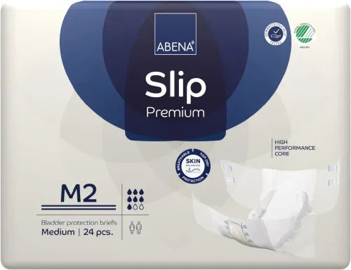 Abena Slip Premium M2—Kalhotky zalepovací absorpční prodyšné 24 Ks