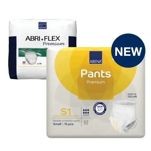 Abena Pants Premium S1—Kalhotky absorbční natahovací prodyšné 16 Ks