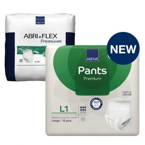 Abena Pants Premium L1—Kalhotky absorbční natahovací prodyšné 15 Ks