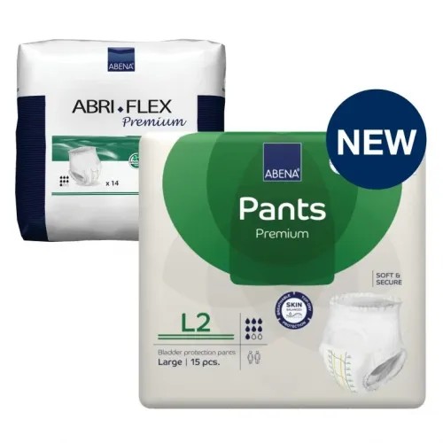 Abena Pants Premium L2—Kalhotky absorbční natahovací prodyšné 15 Ks