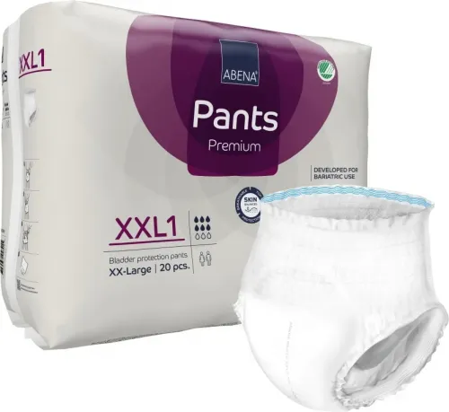 Abena Pants Premium XXL1—Kalhotky absorbční natahovací prodyšné 20 Ks