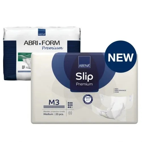 Abena Slip Premium M3—Kalhotky zalepovací absorpční prodyšné 23 Ks
