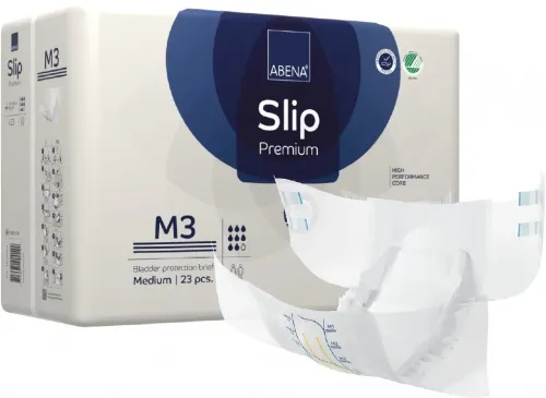 Abena Slip Premium M3—Kalhotky zalepovací absorpční prodyšné 23 Ks